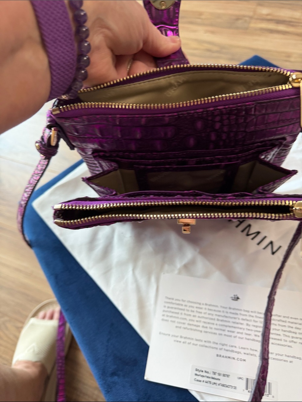 Brahmin Minia Crossbody - Picture 4 of 4